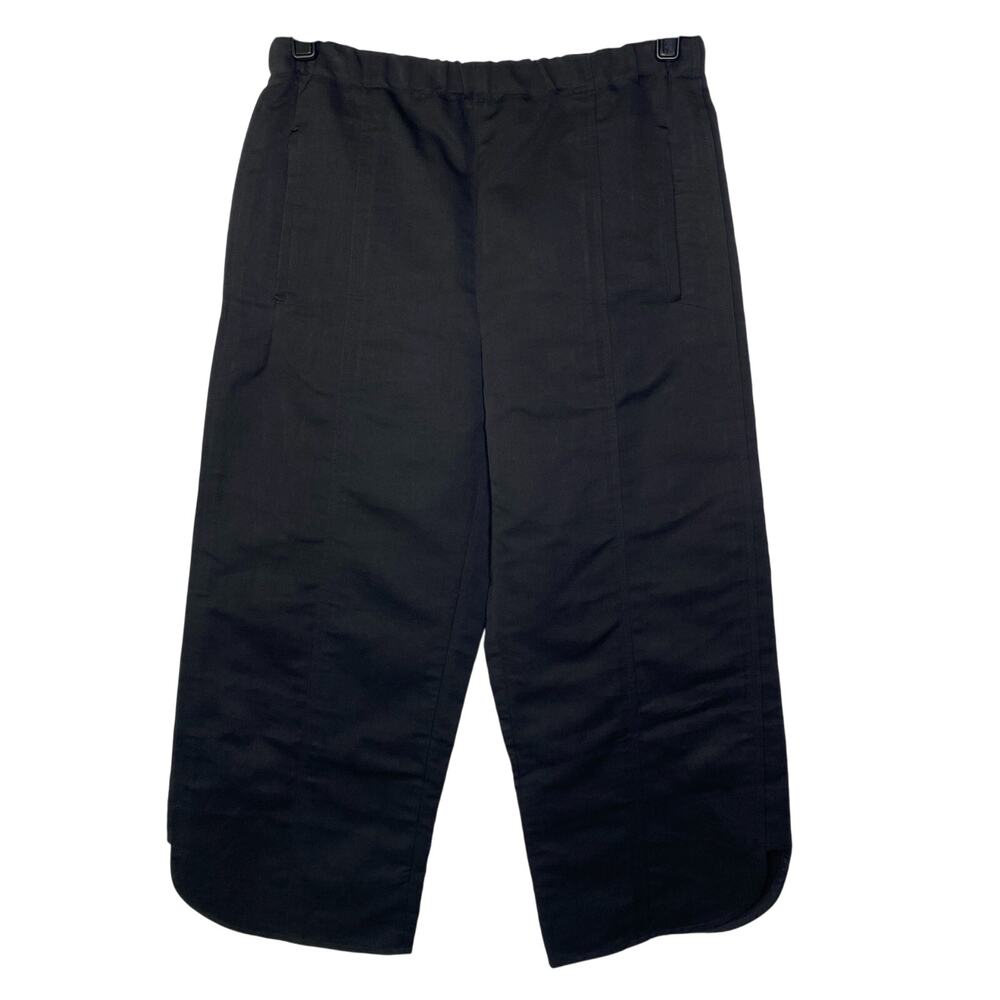 MARNI Italy Black Tailored Vented Hem Culotte Gauchos Cropped Pants Size IT 42